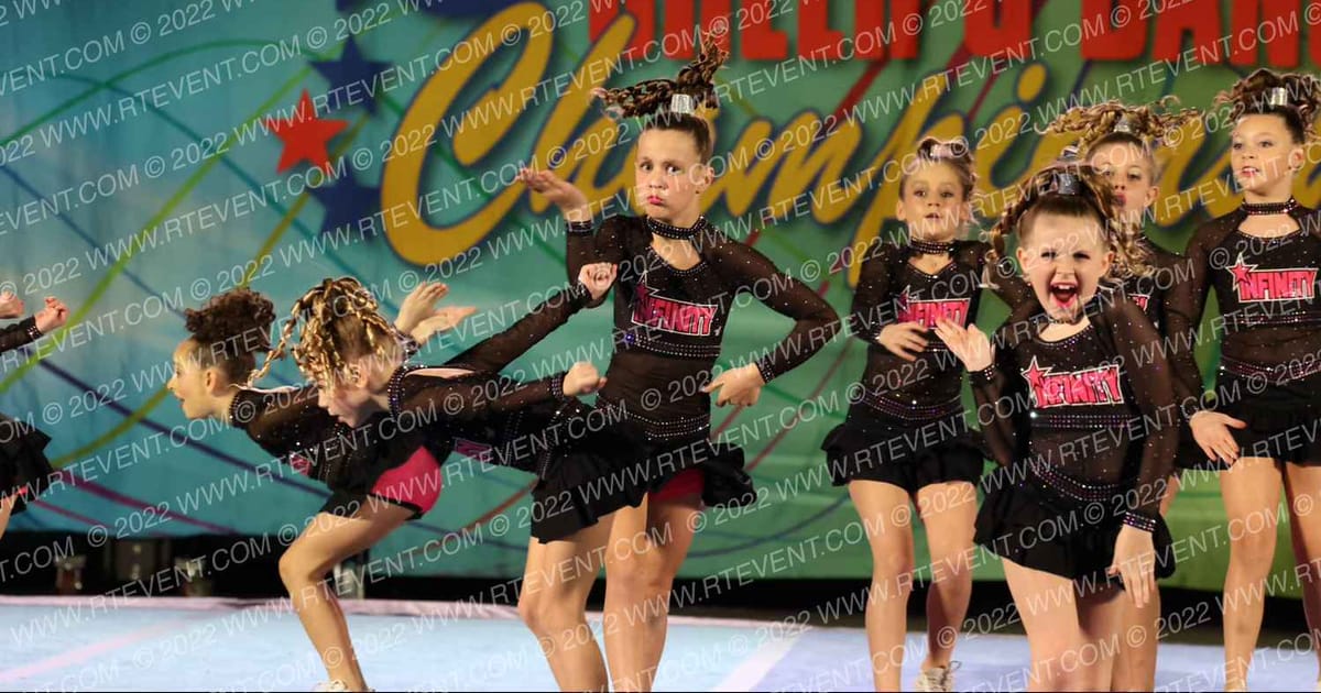 Infinity Allstars Princesses · The STATE Daytona Beach Nationals