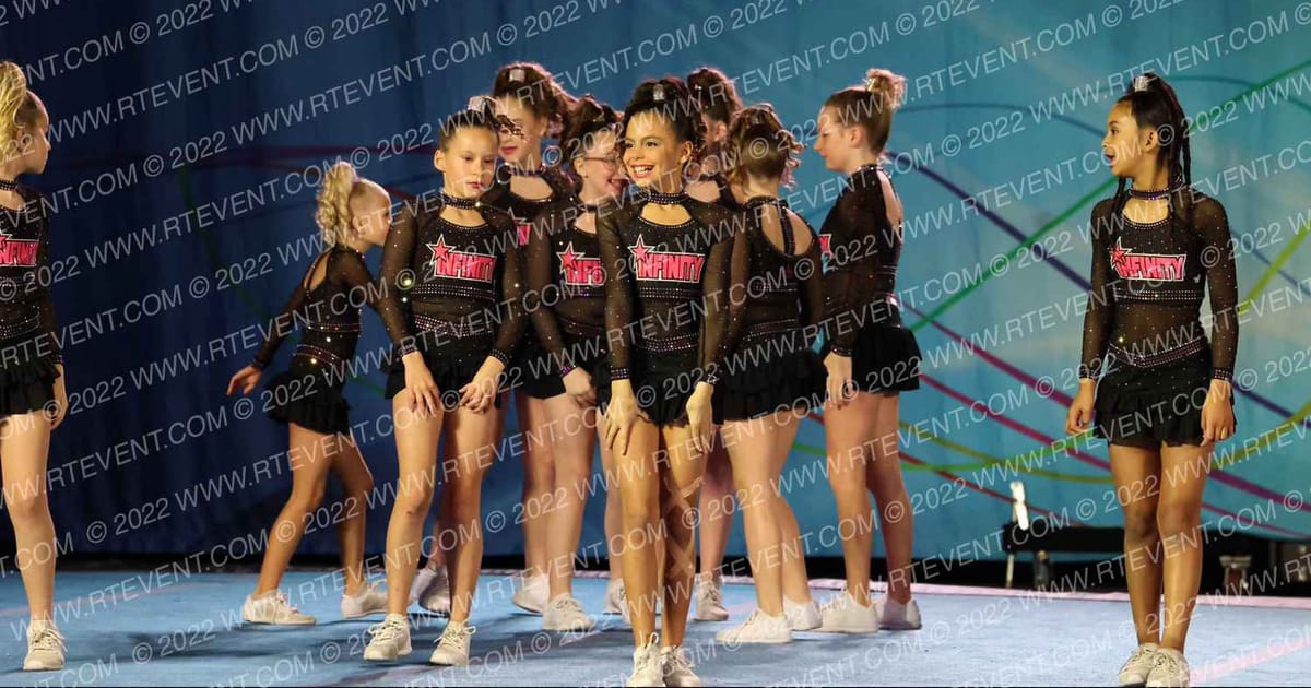 Infinity Allstars Pink Pearls · The STATE Daytona Beach Nationals