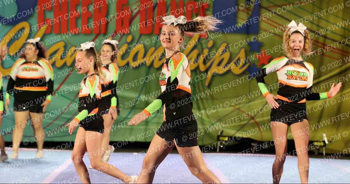 Boca Raton Hurricane All Stars TIDAL WAVE · The STATE Daytona Beach Nationals