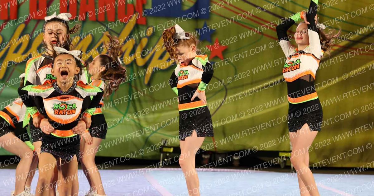 Boca Raton Hurricane All Stars MEGALODON · The STATE Daytona Beach Nationals