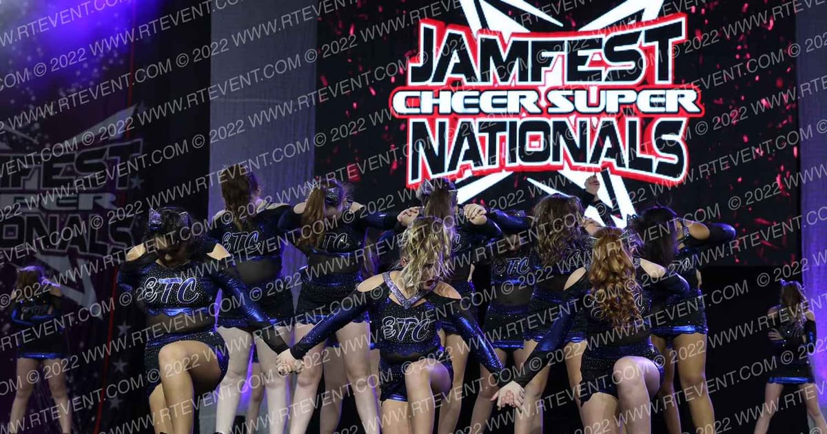 East Tennessee Cheer Throne Cats · JAMfest Cheer Super