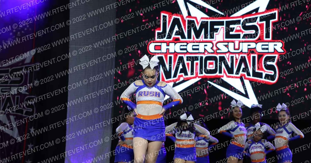 West Coast Rush SUPREMES · JAMfest Cheer Super
