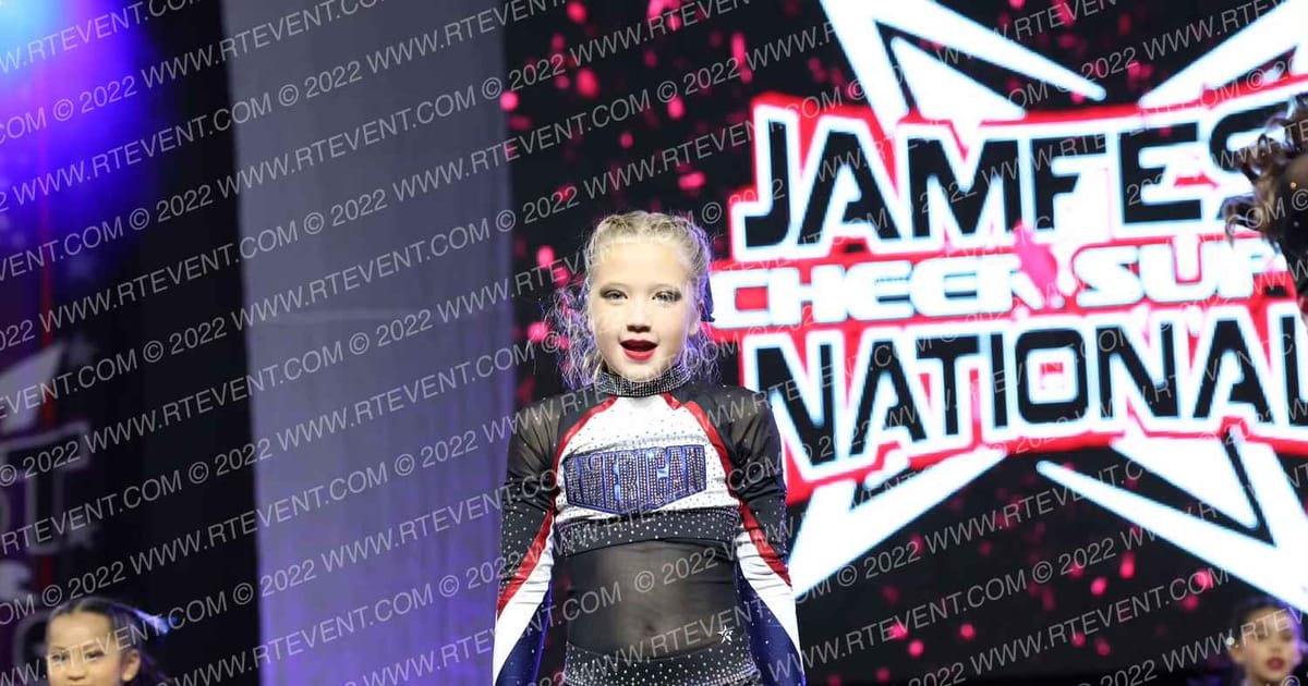American Cheer MINI SPARKLE · JAMfest Cheer Super