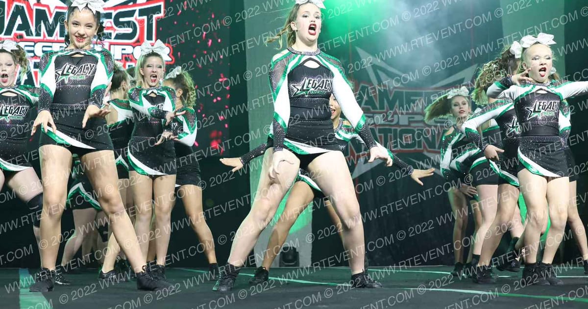 Legacy Xtreme All Stars JAGS · JAMfest Cheer Super