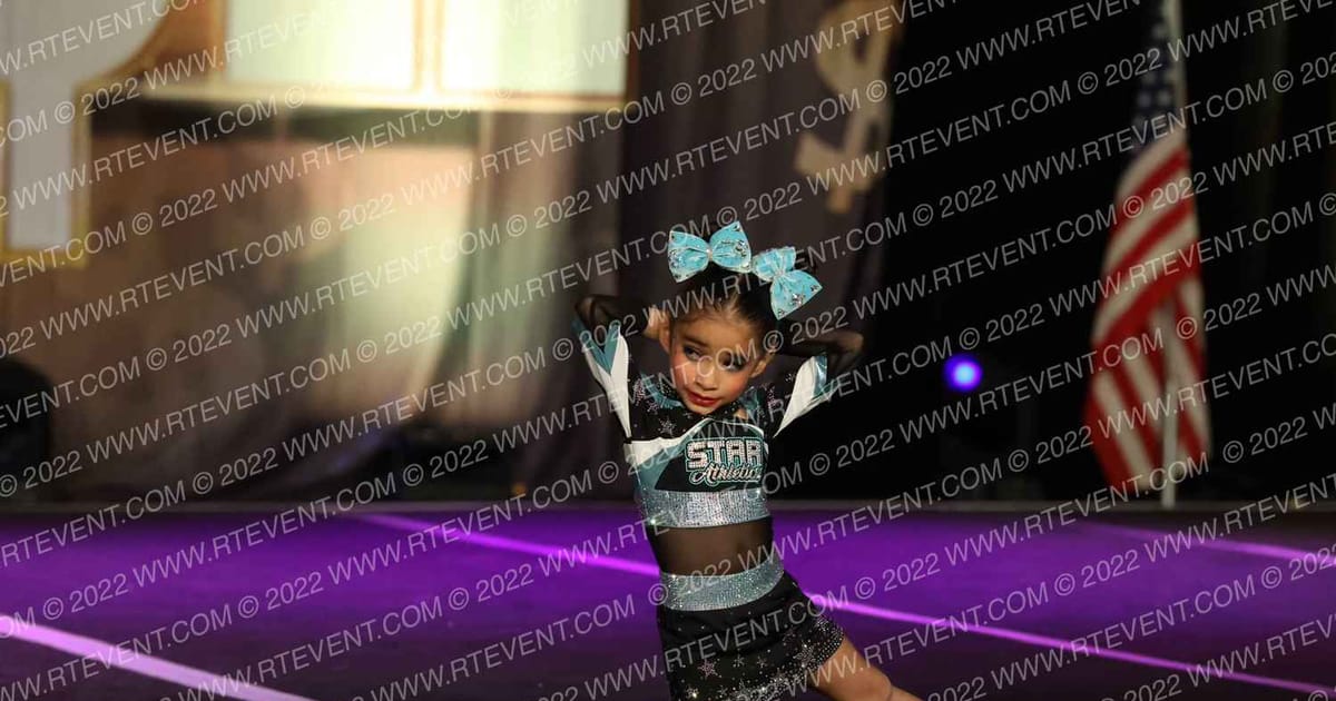 Star Athletics TINY STARS · Cheer Power Cash Bash Galveston Showdown
