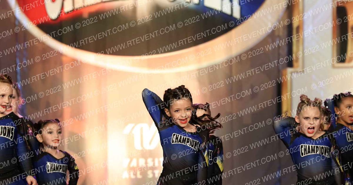 The Champions All Stars Mini Flames · Cheer Power Cash Bash Galveston Showdown