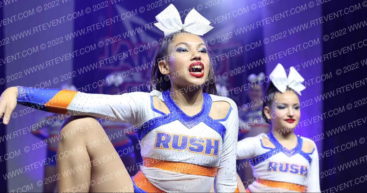 West Coast Rush LADY SPARKLE · JAMfest Cheer Super