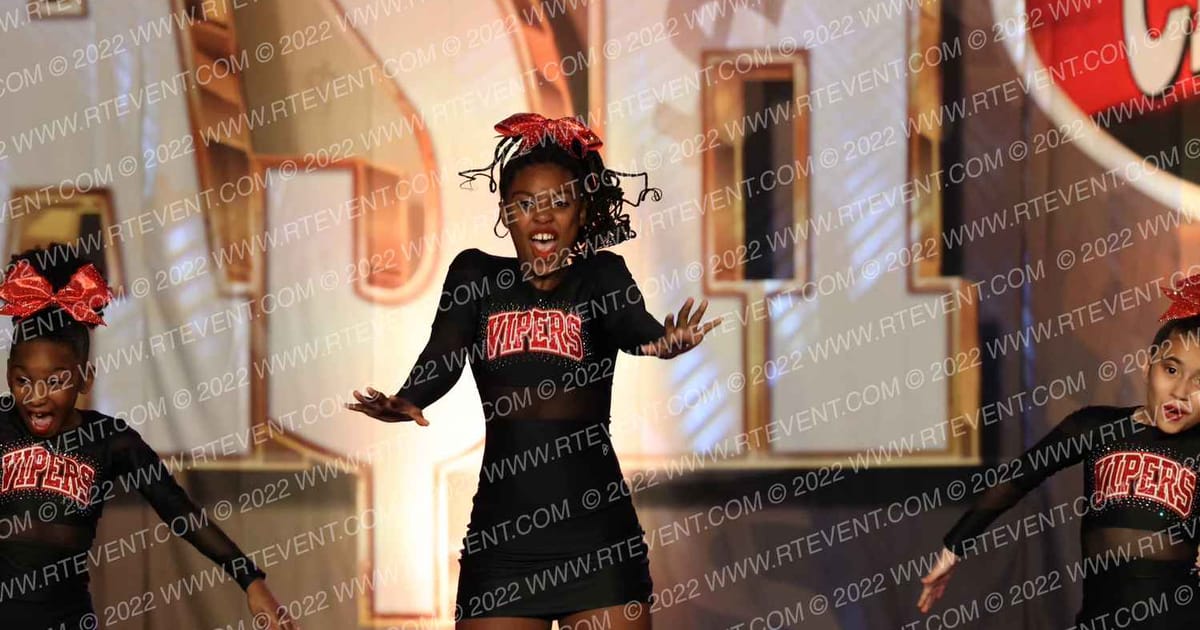 Stars Vipers Katy Crowned Cobras · Cheer Power Cash Bash Galveston Showdown
