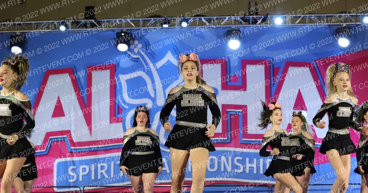 Revolution Rec Cheer Code Black · Aloha Worcester Showdown