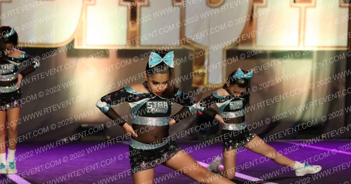 Star Athletics ELECTRIC STARS · Cheer Power Cash Bash Galveston Showdown