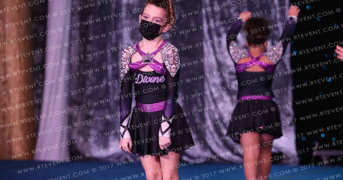 Divine Athletics Cheer Mini Monarchs · Aloha Upper Marlboro Showdown