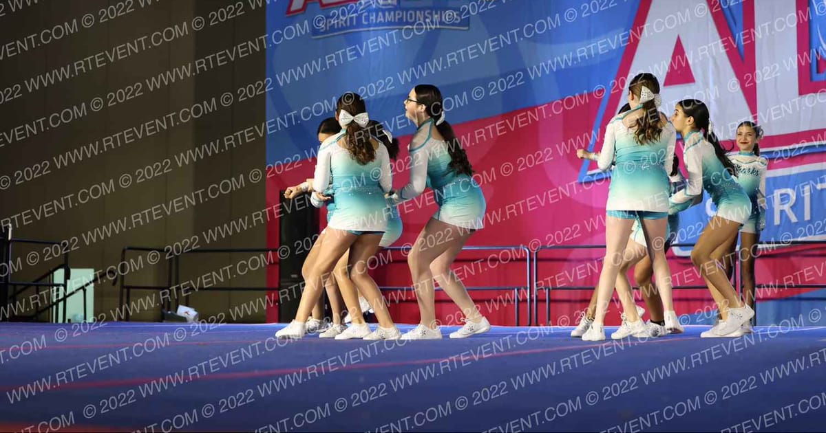 Cheer Sport Sharks-New England Surfer Girls · Aloha Worcester Showdown