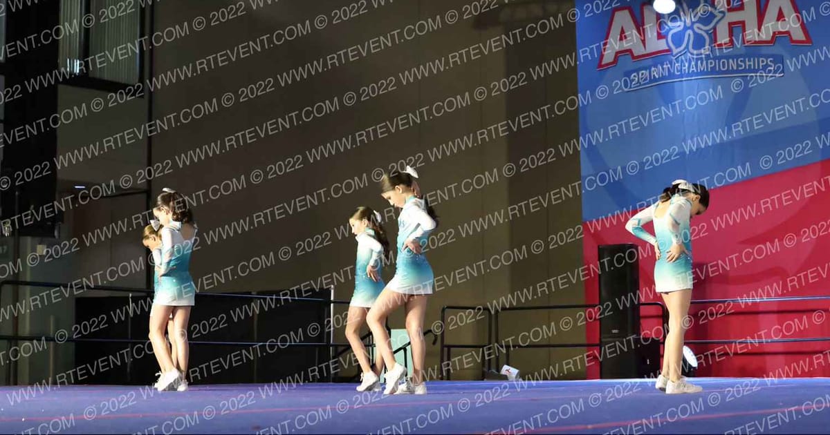 Cheer Sport Sharks-New England Mini Miss Sharks · Aloha Worcester Showdown