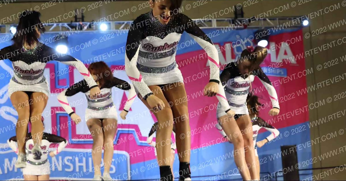 Burke's Tumbling Academy Glam Squad · Aloha Worcester Showdown