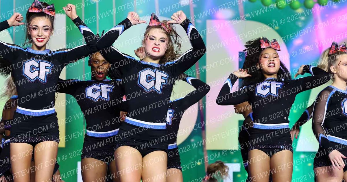 Louisiana Cheer Force Fire · Mardi Gras Grand Nationals DIDII