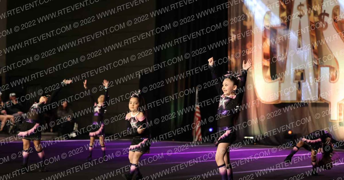 Reigning Star Athletics Purple Sass · Cheer Power Cash Bash Galveston Showdown