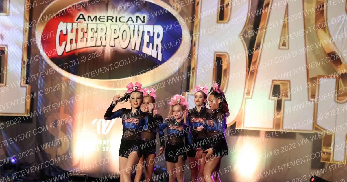 The Champions All Stars Blazin' Barbies · Cheer Power Cash Bash Galveston Showdown