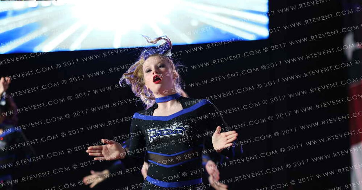 Prodigy All Stars Jr. Blue · American Cheer Power Southern Nationals DIDII