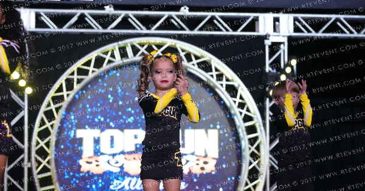 Top Gun All Stars-Orlando Tiny Coed · The All Out Nationals