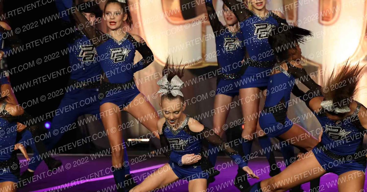 Prodigy All Stars Navy · Cheer Power Cash Bash Galveston Showdown