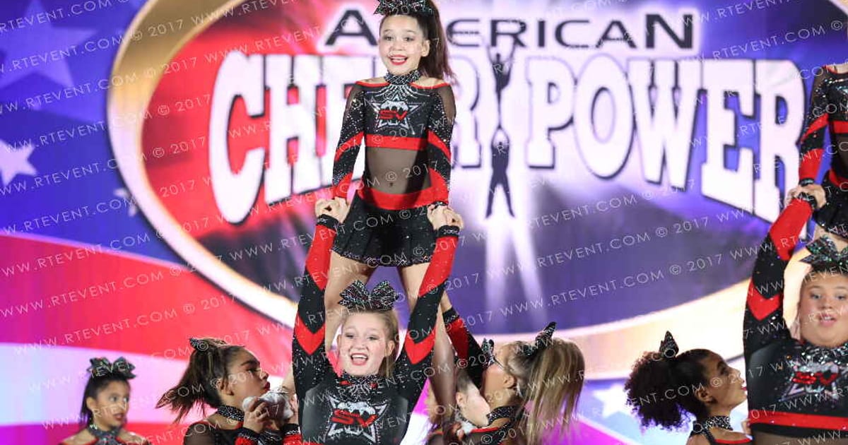 Stars Vipers San Antonio Rattler Reign · American Cheer Power Southern Nationals DIDII