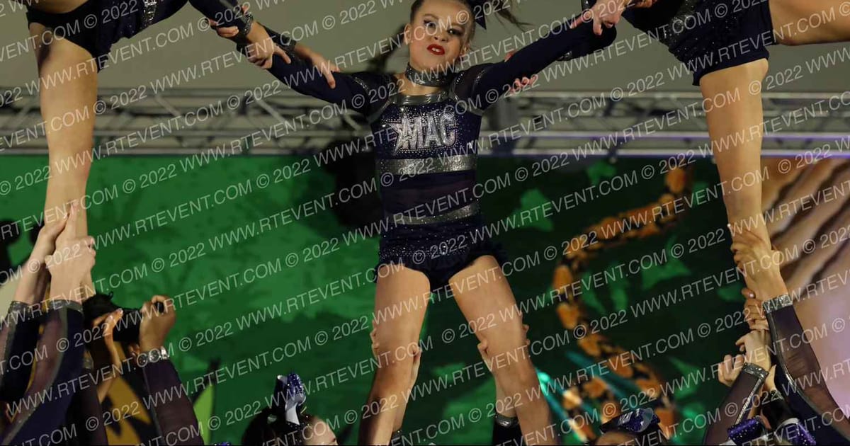 Macs Allstar Cheer MAC'S MIDNIGHT · All Star Challenge Clash Of The Titans