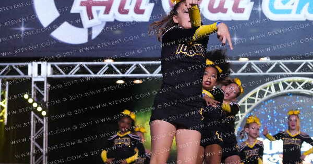 Top Gun All Stars-Orlando Wonder Girls · The All Out Nationals