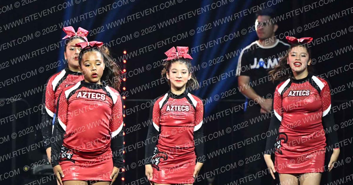 SOUTH GATE AZTECS 12U CHEER · JAMZ Youth and NA Nationals