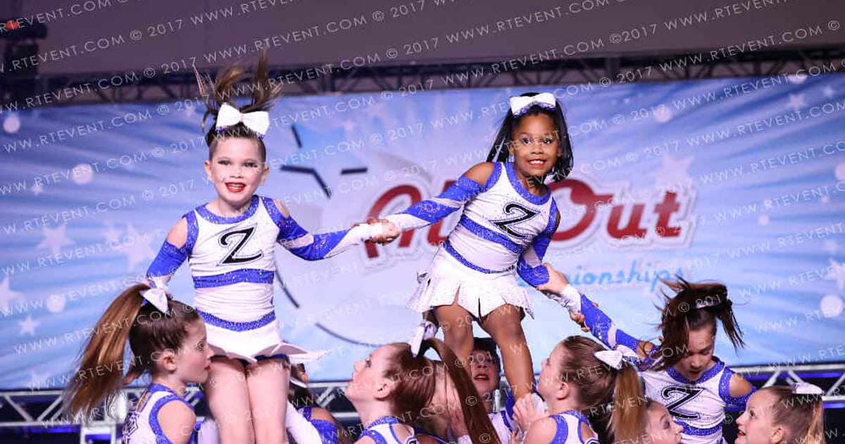 Zone Cheer All Stars Cobalt · The All Out Nationals