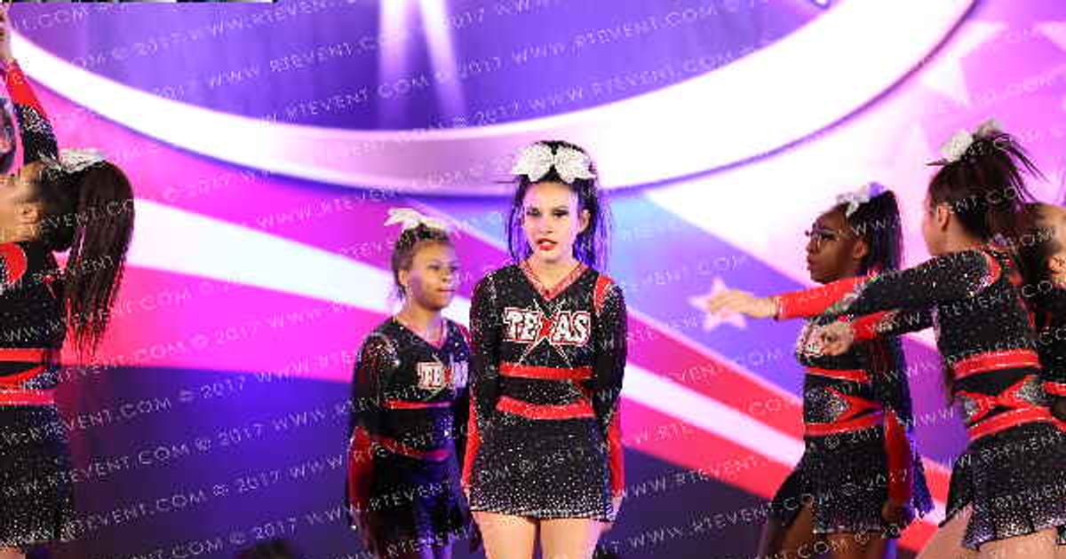 Texas Allstar Cheer and Dance Black Ice · American Cheer Power Southern Nationals DIDII