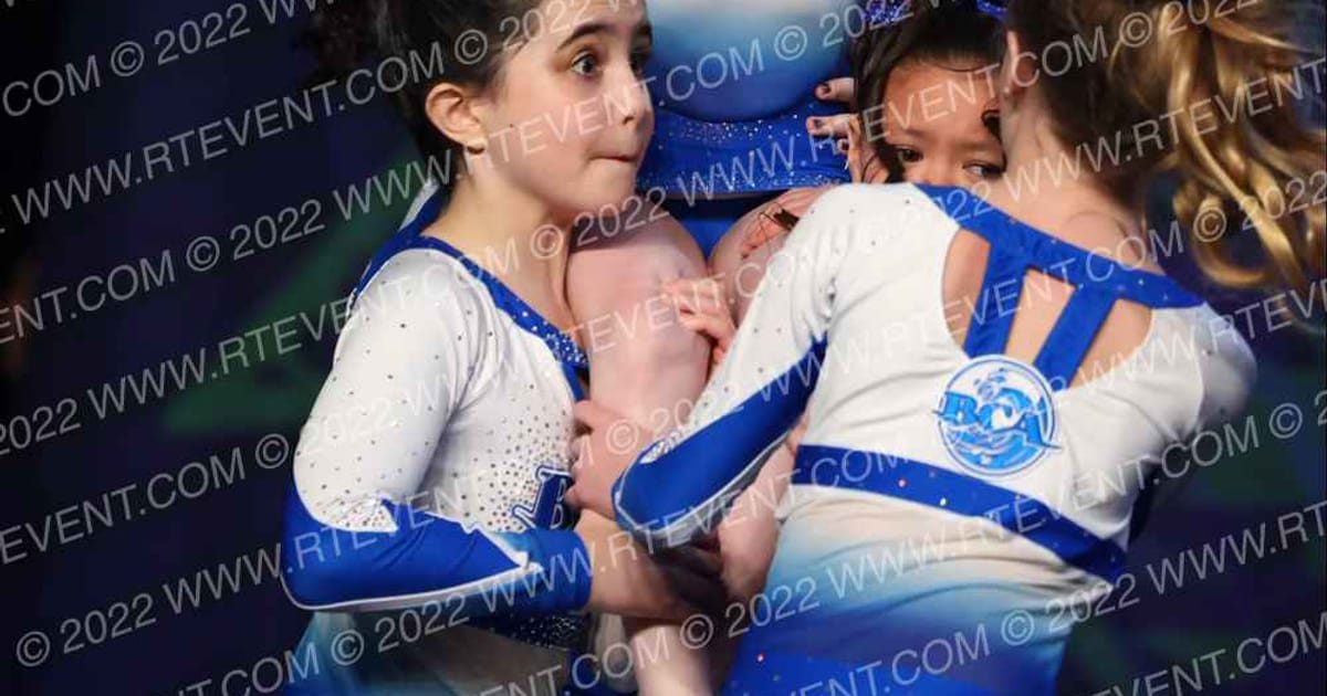 Beach Cheer Athletics Splash · Feel the Power East