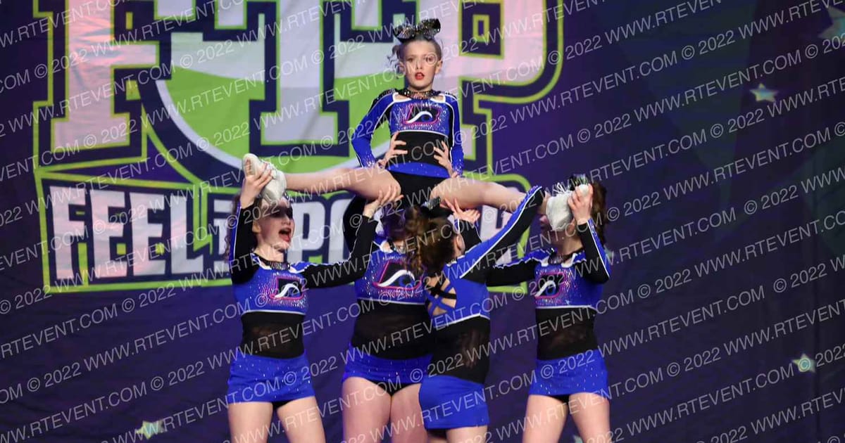 Bluewater Cheer Athletics Blue Crush · Feel the Power East