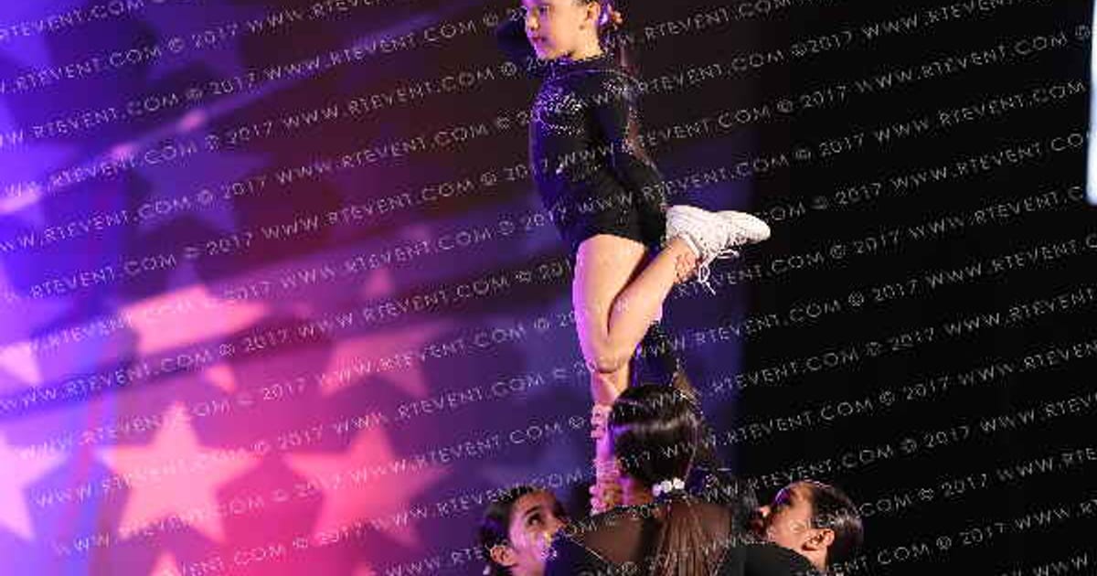San Antonio Spirit Team Black · American Cheer Power Southern Nationals DIDII