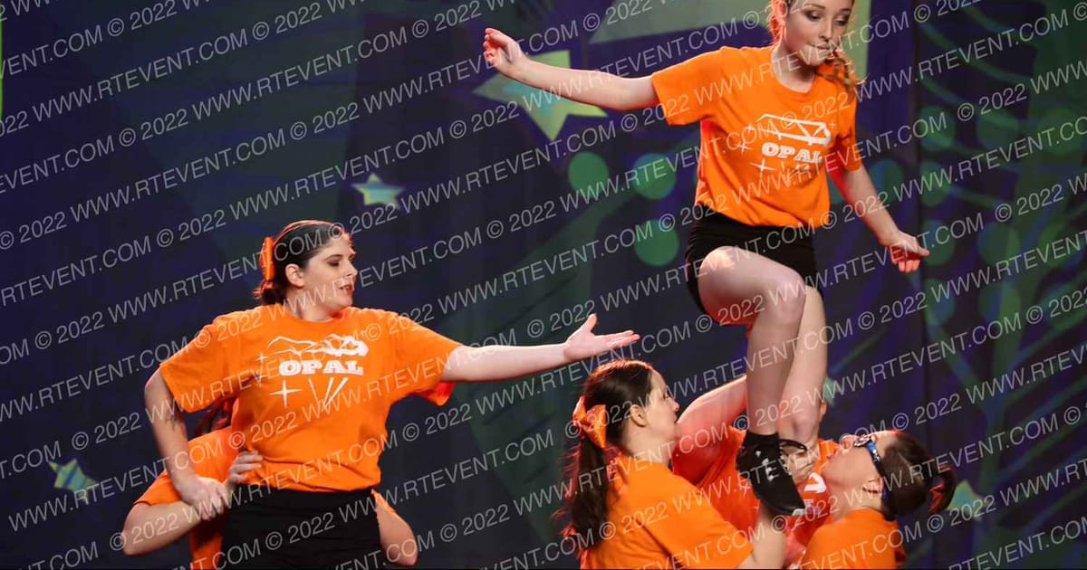 Pegasus Cheer Athletics Opal · Feel the Power East