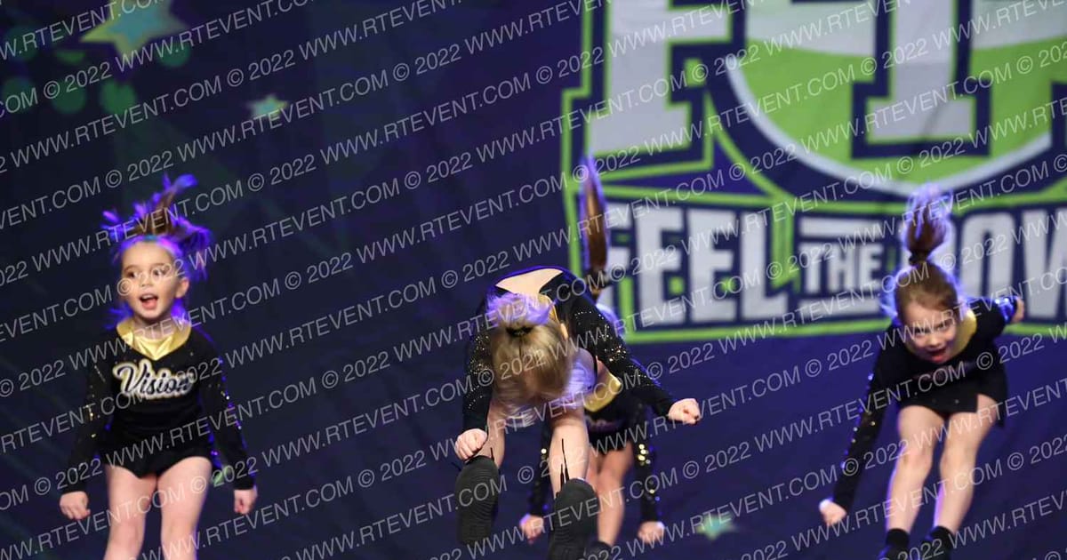 Vision Cheer Company Imagine · Feel the Power East