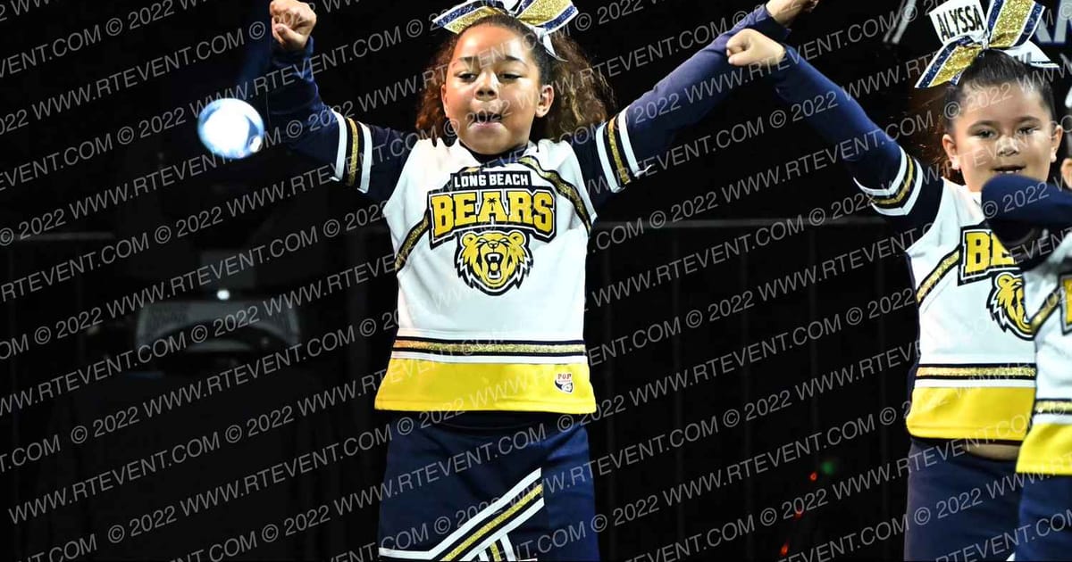 LONG BEACH BEARS CHEER  TINY MITES · JAMZ Youth and NA Nationals