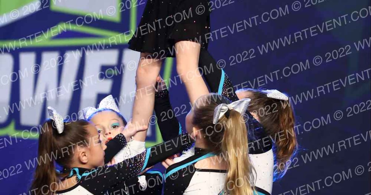 Cheer Sport Sharks - Ancaster Leopard Sharks · Feel the Power East
