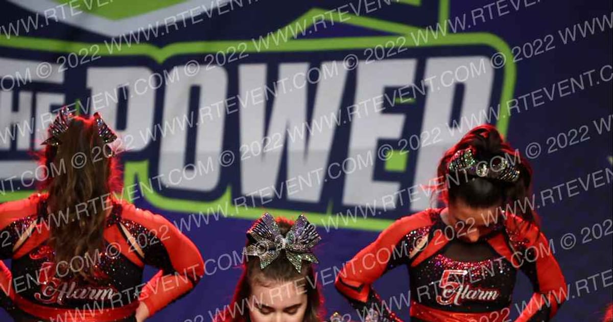 London Heat Cheerleading 5 Alarm · Feel the Power East
