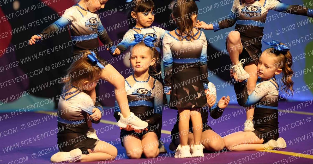 Diamond Athletics Cheer Tiny Tiaras · POP Grand Nationals