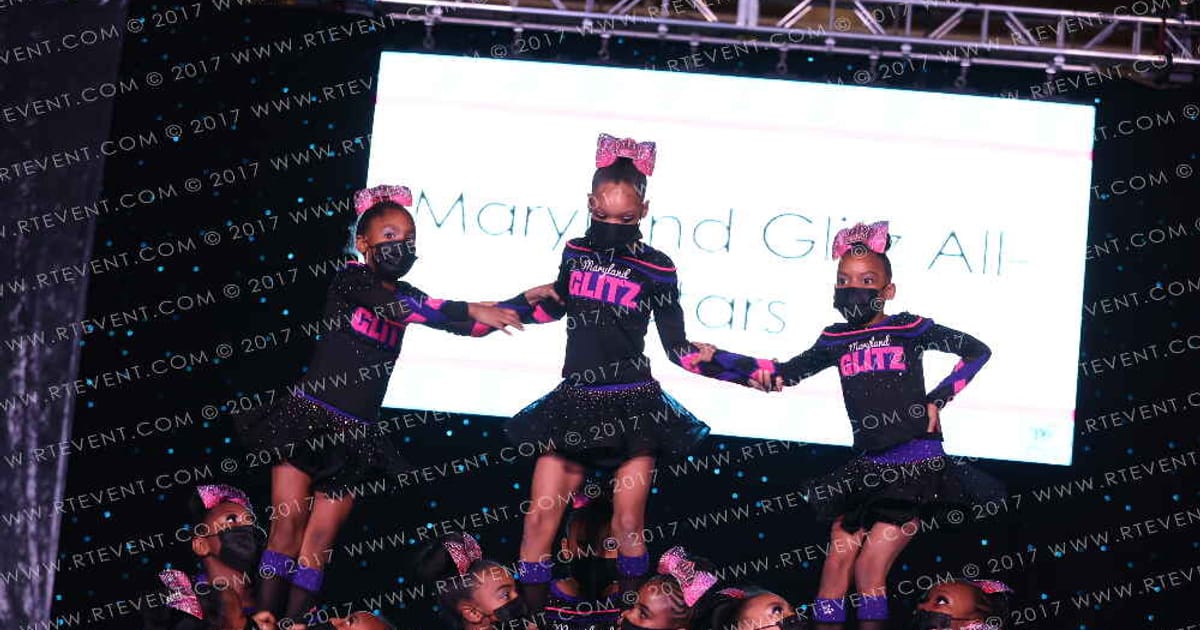 Maryland Glitz All-Stars Glitter Bombs · Aloha Upper Marlboro Showdown