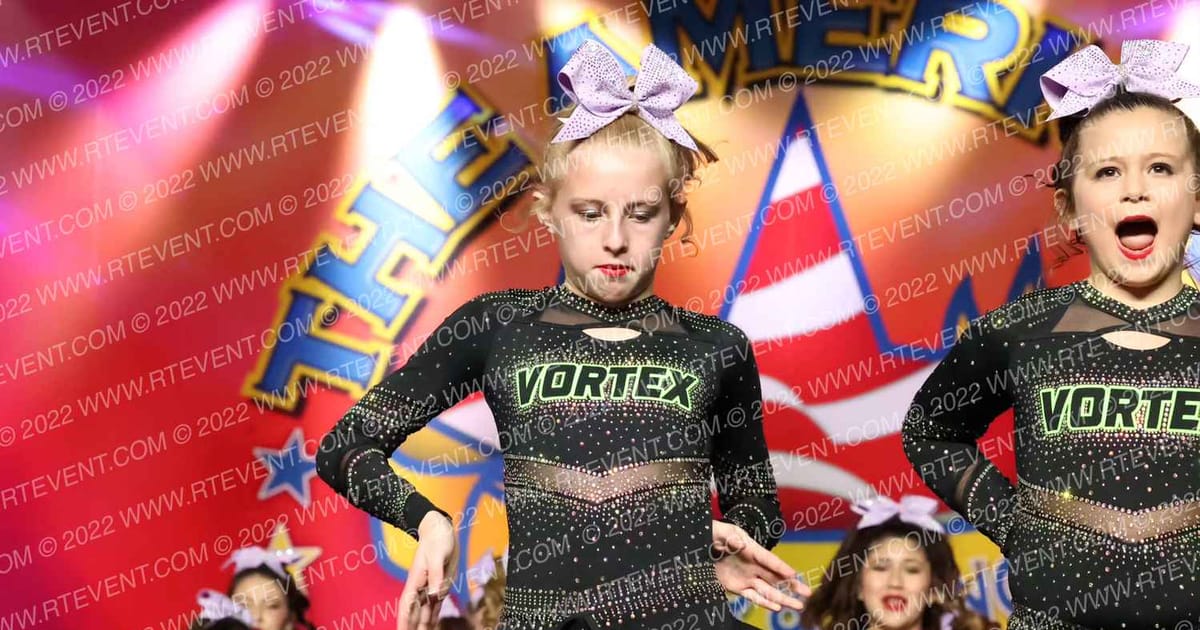 Vortex Cheer Force · The American Masterpiece PacWest Dance Grand Nationals