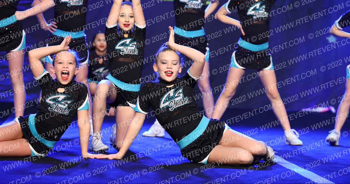 Cheer Sport Sharks - Kitchener Lantern Sharks · Feel the Power East