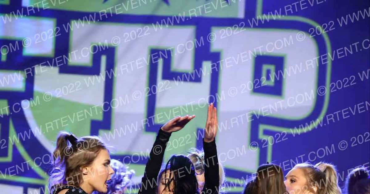 Cheer Sport Sharks - Kitchener Star Spotted Sharks · Feel the Power East