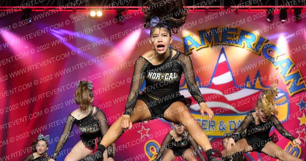 Nor Cal Elite All Stars Athena · The American Masterpiece PacWest Dance Grand Nationals