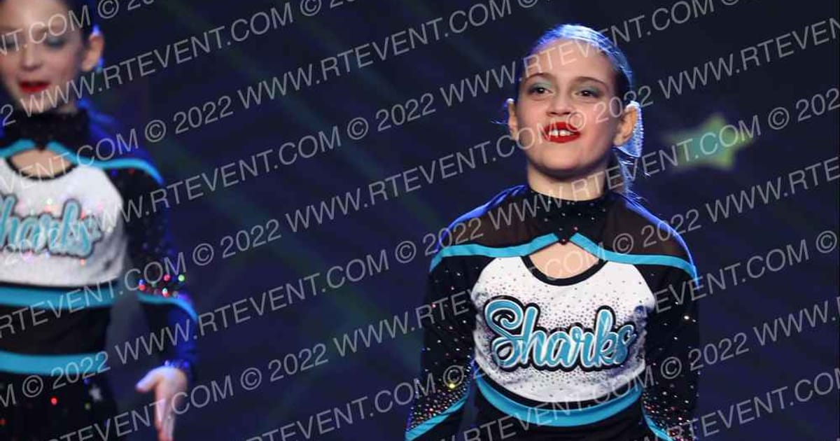 Cheer Sport Sharks - Ancaster Shortfin Sharks · Feel the Power East