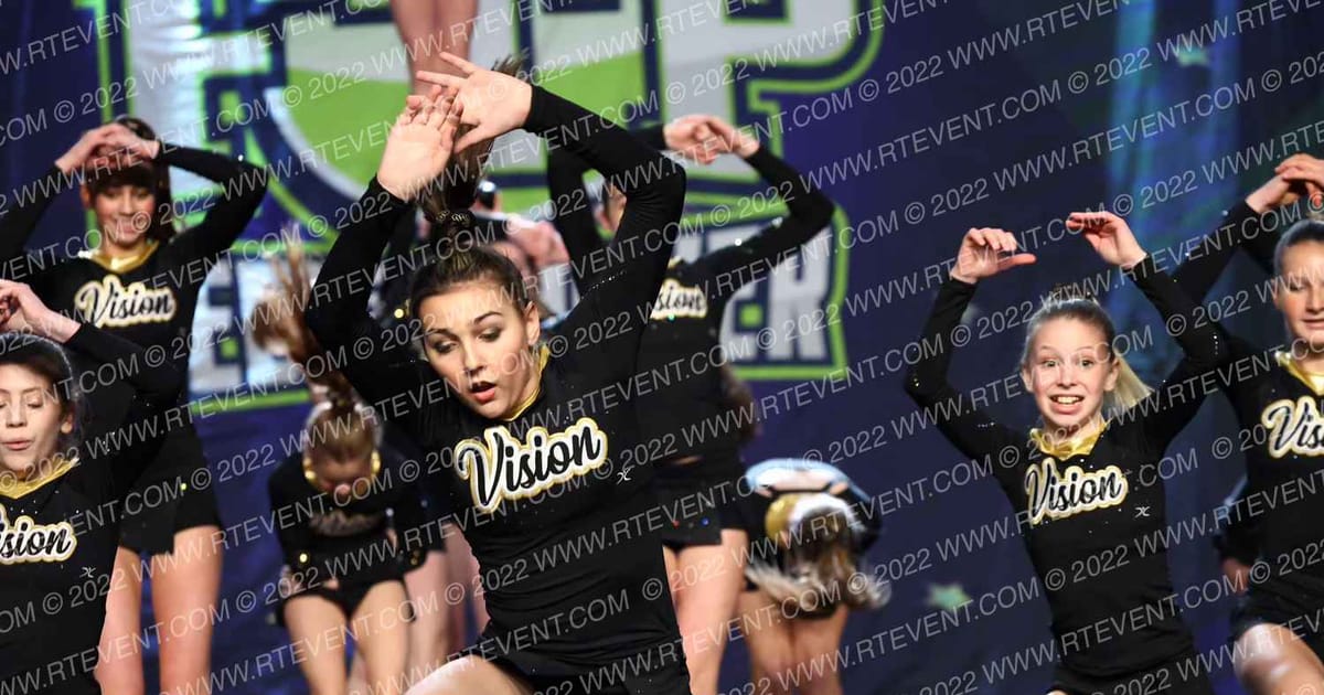 Vision Cheer Company Focus · Feel the Power East