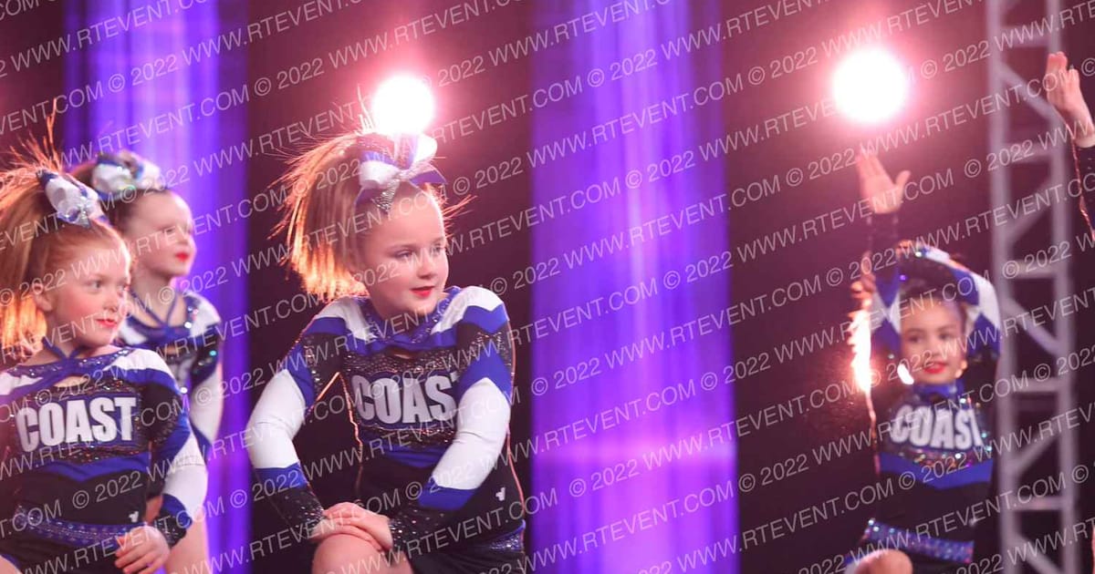 Coast Cheer Mini Makos · SU Battle at the Boardwalk Grand Nationals