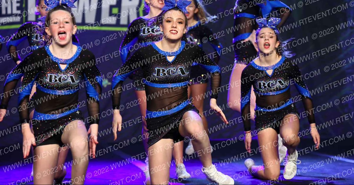 Beach Cheer Athletics Eclipse · Feel the Power East