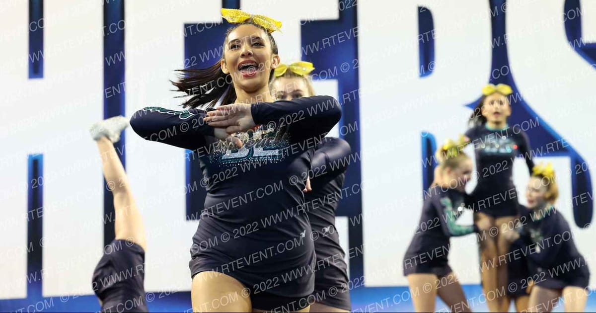 Desert Elite Mavericks Lady Teal · CheerSport SoCal Classic