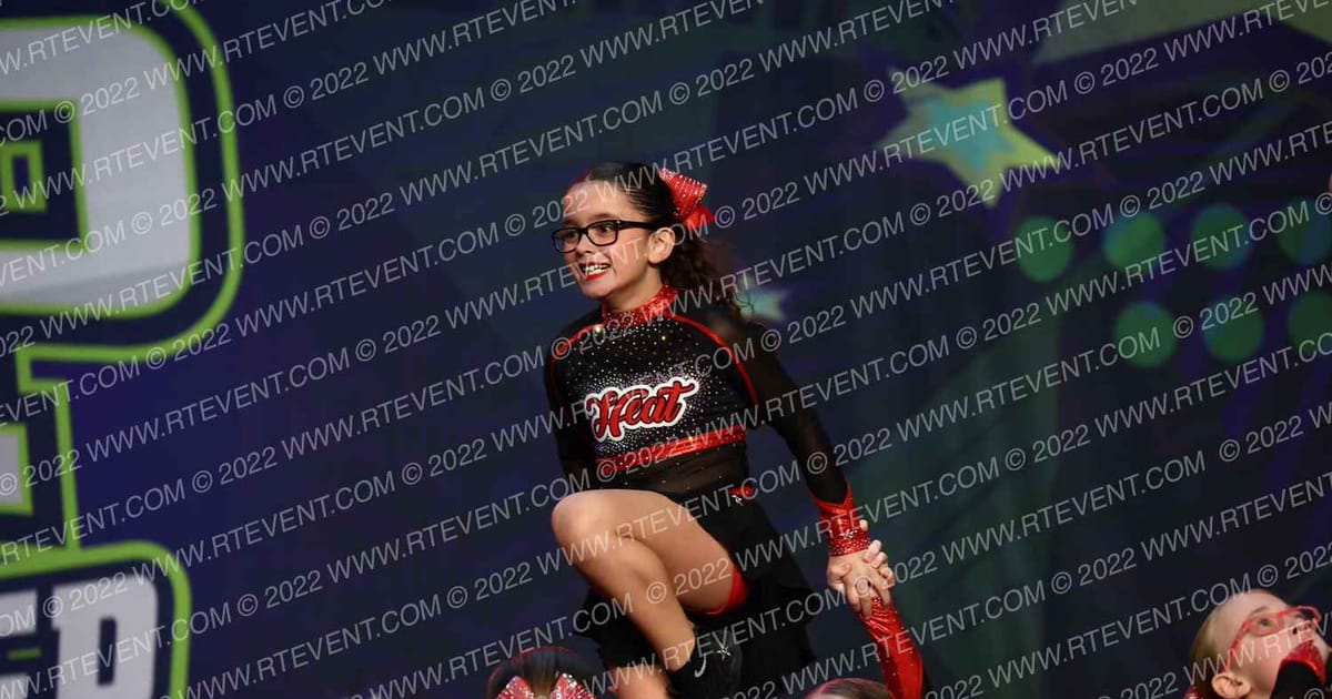 London Heat Cheerleading Sparks · Feel the Power East